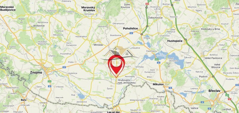 Prodej pozemku pro komerční výstavbu – Hrušovany nad Jevišovkou, 8 399 m²